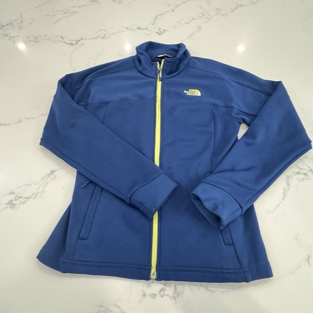 The North Face Fleece Jacket Women S Blue Full Zip Gorpcore‎ Outdoor Layer